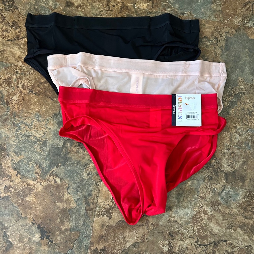 Joyspun Hipster Panties Womens Size XS (0-2) Pink Black Red Panty Underwear